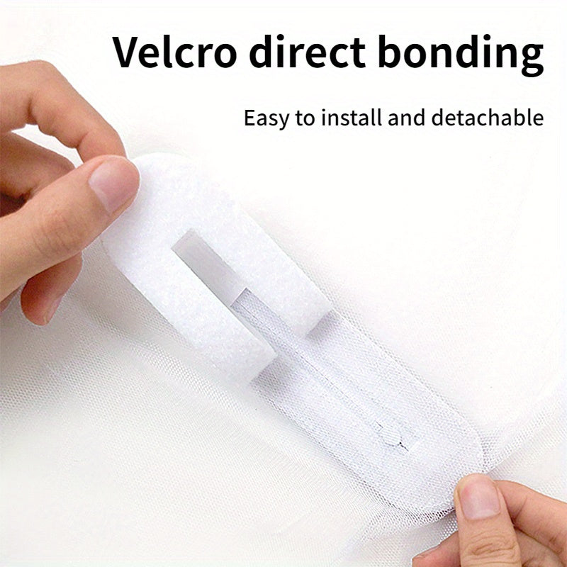 Bedroom Canopy with Mosquito Net and Charging Patch for Dorm Bed Accessories