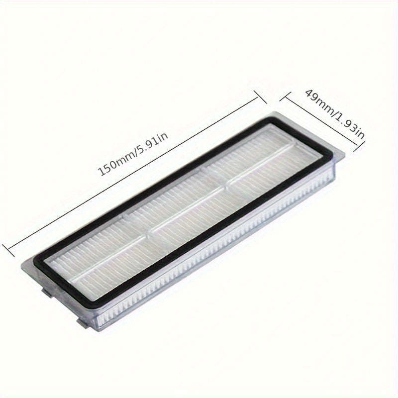 Set of 4 HEPA Filters for Robot Vacuum and Mop Compatible with Mijia 1C 2C Dream F9