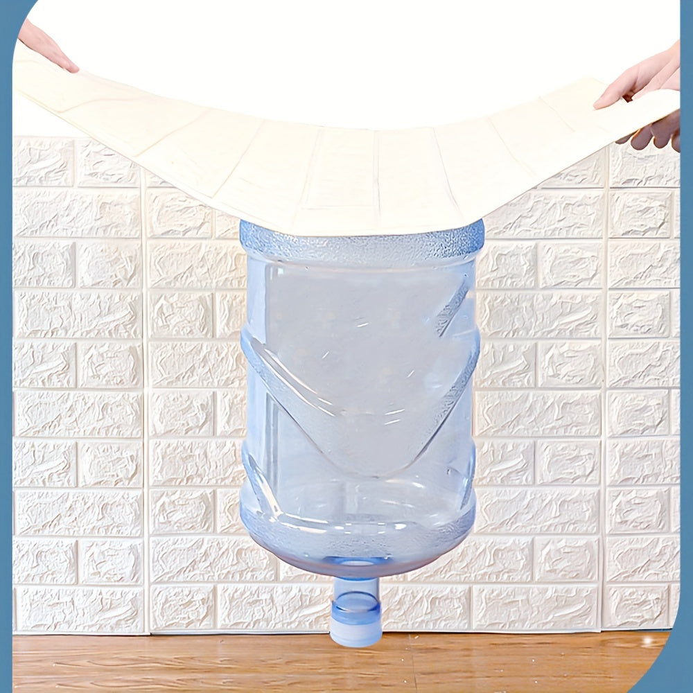 Foam Brick Wallpaper Sticker Self-Adhesive Waterproof 50cm x 5m Indoor Decor