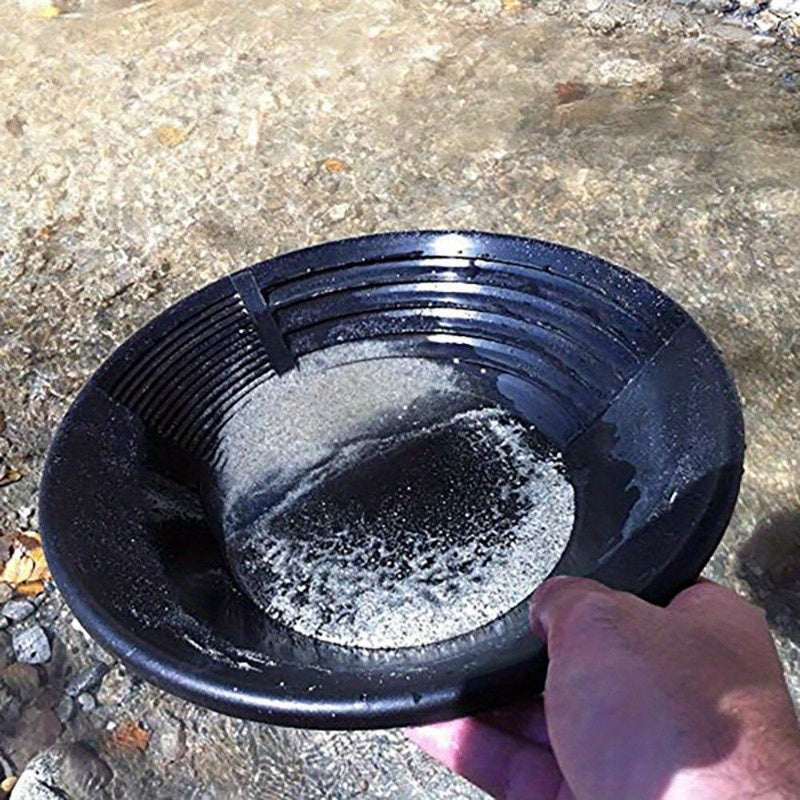 Gold Panning Pan for Gold Recovery and Sand Washing Handheld Prospecting Tool
