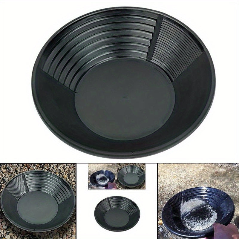 Gold Panning Pan for Gold Recovery and Sand Washing Handheld Prospecting Tool