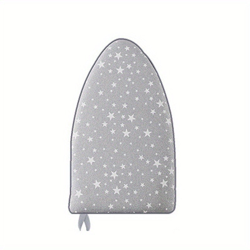 Mini Ironing Pad with Heat Resistant Glove for Clothes, Grey Blue Light Grey