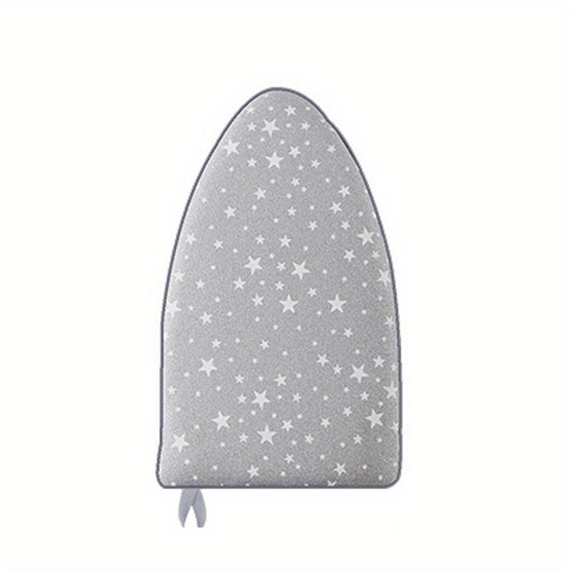 Mini Ironing Pad with Heat Resistant Glove for Clothes, Grey Blue Light Grey