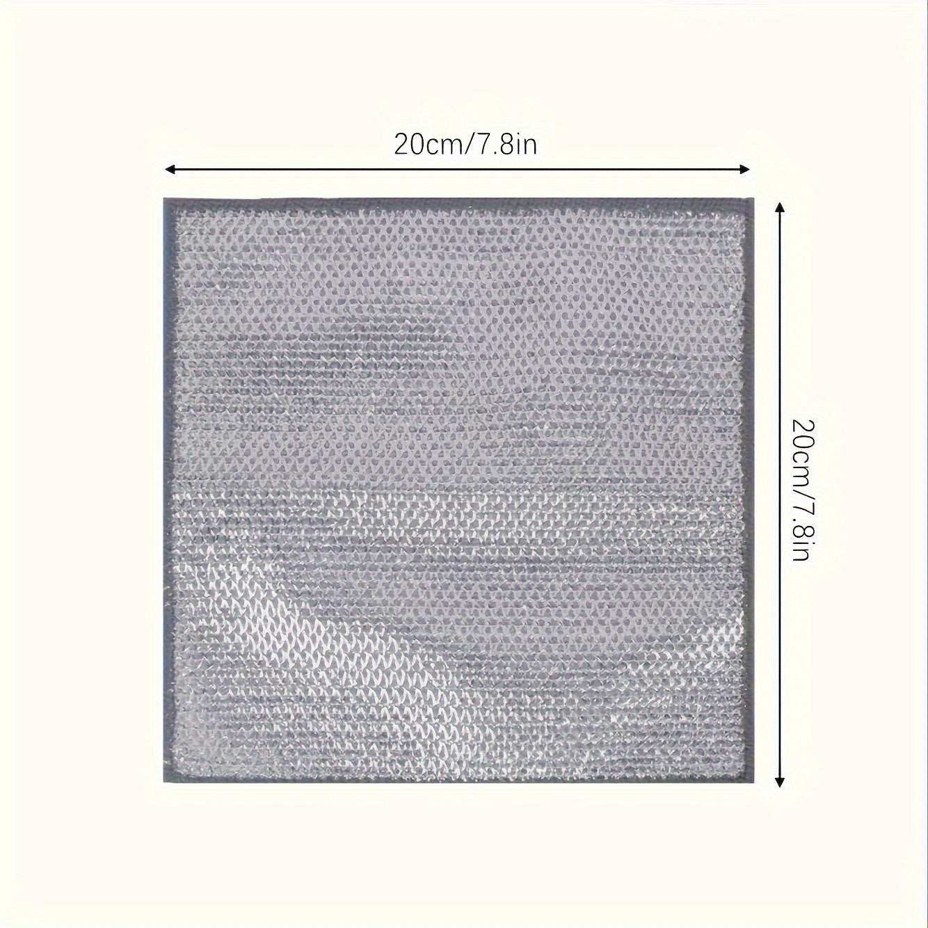 30 Pieces Stainless Steel Scrubbers Metal Wire Dish Cloths for Kitchen Cleaning