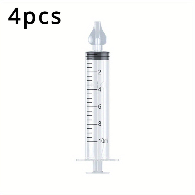 Set of 4 Reusable Silicone Nasal Aspirators for Kids Children Baby Nasal Cleaning Tools