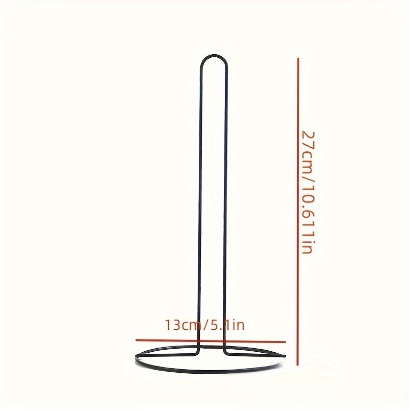 Inqilobiy Vertikal Qog'oz Sochiq Tutgichi Oshxona Stoliga - Servetkalarni va Qog'oz Rulonini Ushbu Zamonaviy Stol Racki Bilan Tartibda Saqlang