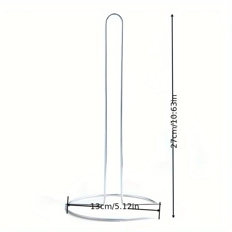 Inqilobiy Vertikal Qog'oz Sochiq Tutgichi Oshxona Stoliga - Servetkalarni va Qog'oz Rulonini Ushbu Zamonaviy Stol Racki Bilan Tartibda Saqlang