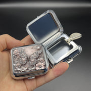 Mini Metal Ashtray Portable Car Outdoor Pocket Smokeless Gift