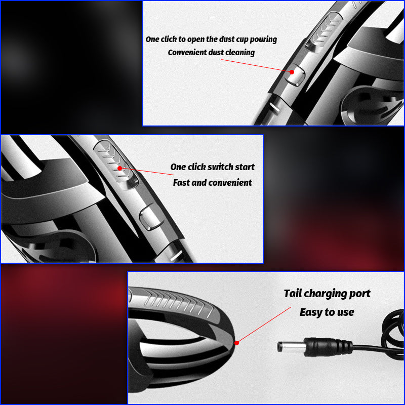 Wireless Portable Handheld Vacuum Cleaner with Accessories for Home Car Office