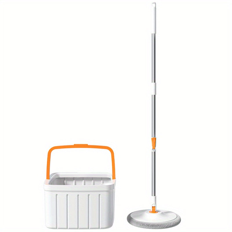 360° Swivel Mop and Bucket Set for Home Kitchen Bathroom Cleaning