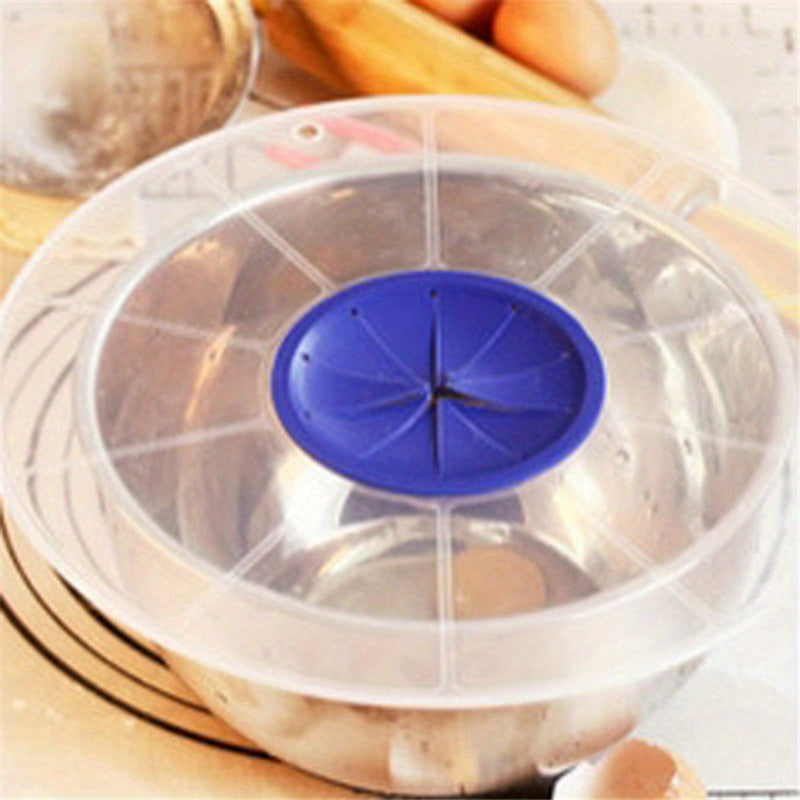 Silicone Egg Beater Splash Guard Round Kitchen Tool for Whisking Eggs and Cream