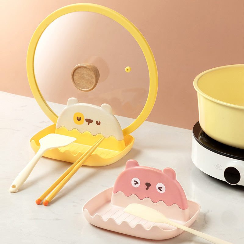 Foldable Kitchen Pot Lid Holder Organizer for Pots and Utensils