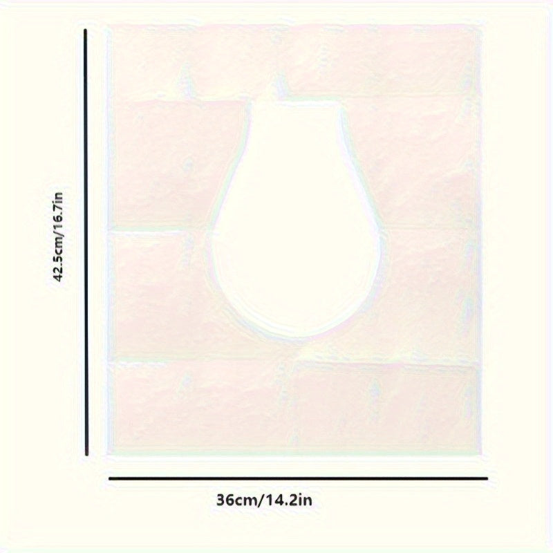 Flushable Toilet Seat Covers 30/50/100pcs for Public Restrooms Travel Camping Potty Training