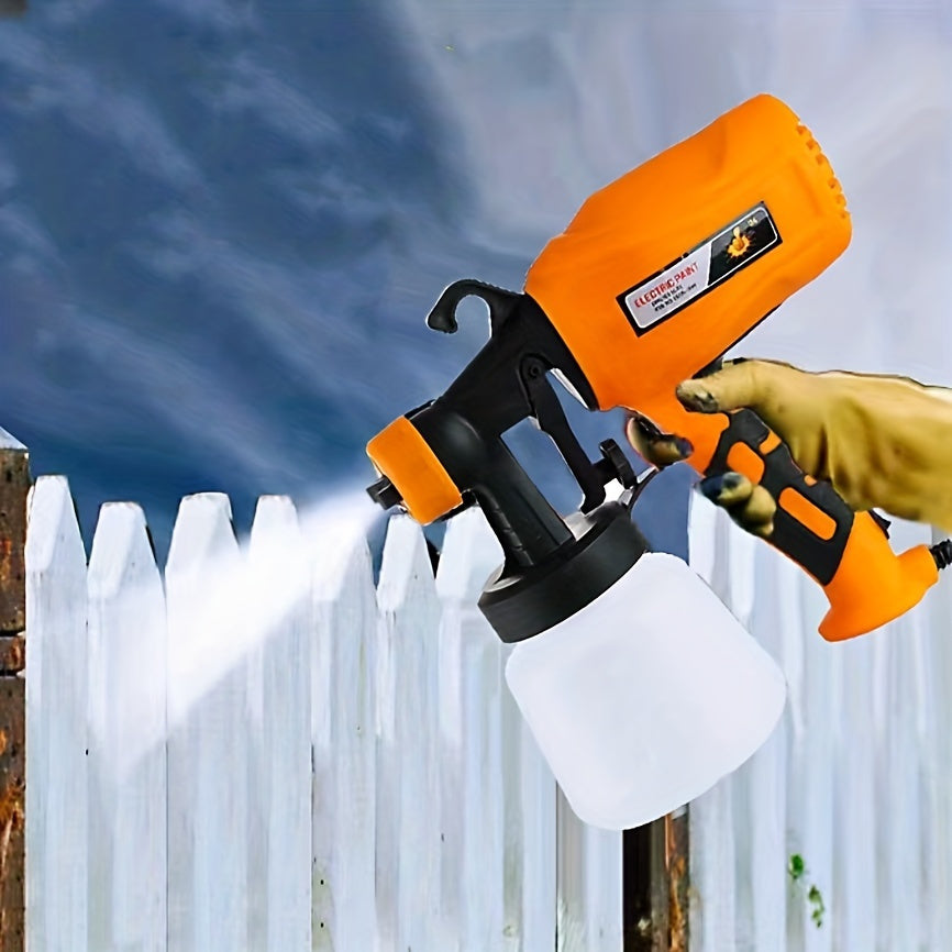 30oz HVLP Electric Paint Sprayer with 3 Spray Patterns for Home and Professional Use