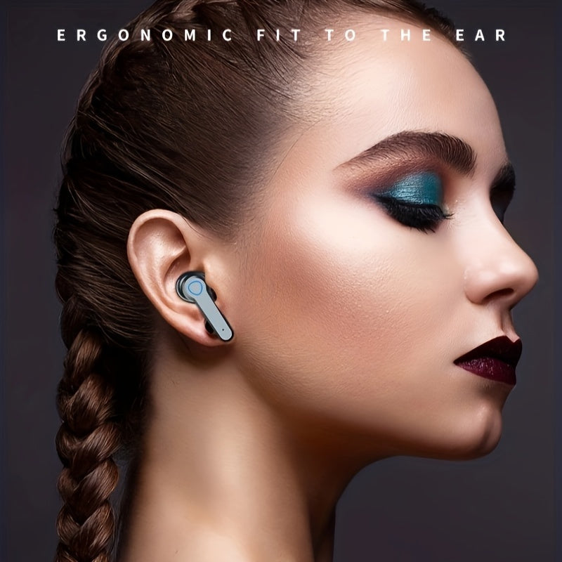 Anime Themed Wireless Earbuds with Noise Cancelling Microphone and 400mAh Battery