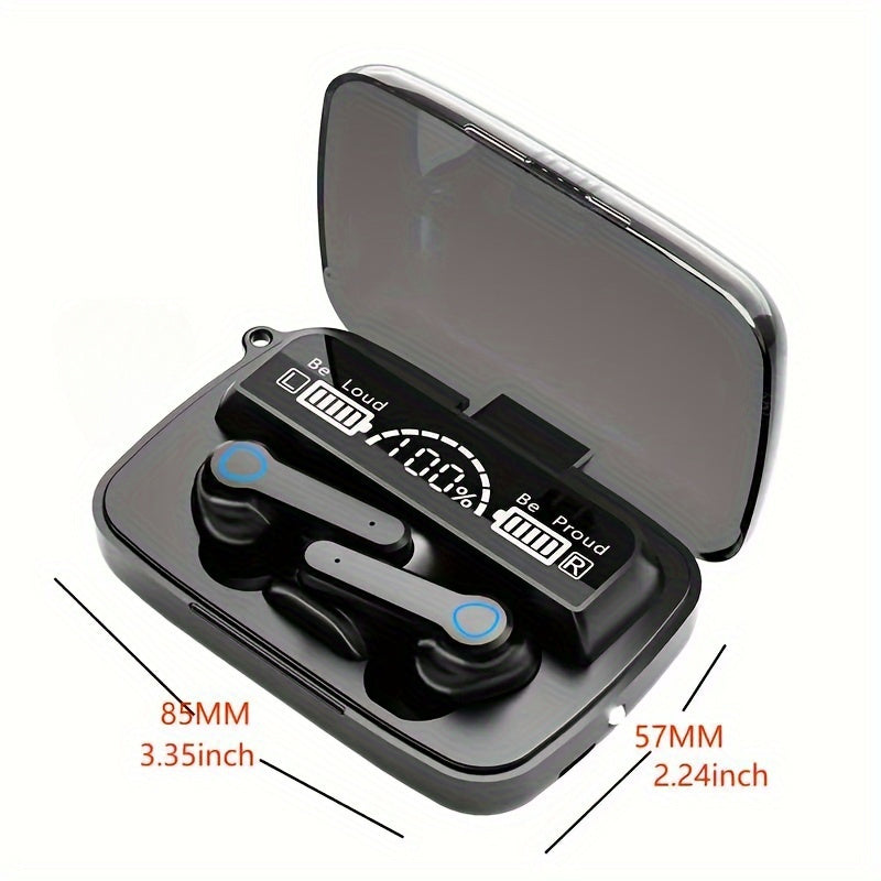 Anime Themed Wireless Earbuds with Noise Cancelling Microphone and 400mAh Battery