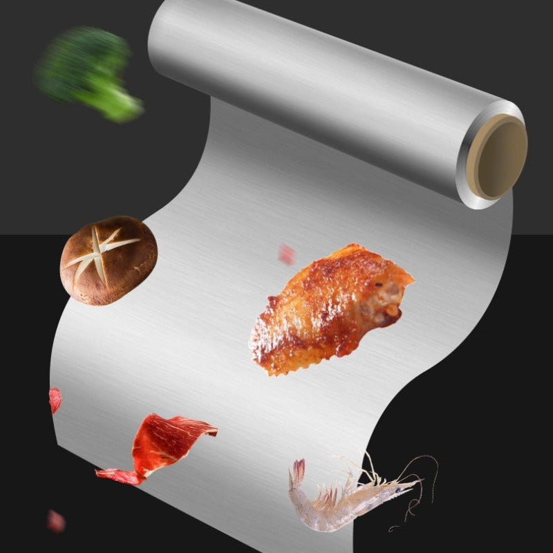 Aluminum Foil Sheets for BBQ Cooking and Household Tasks 12x10 Inches