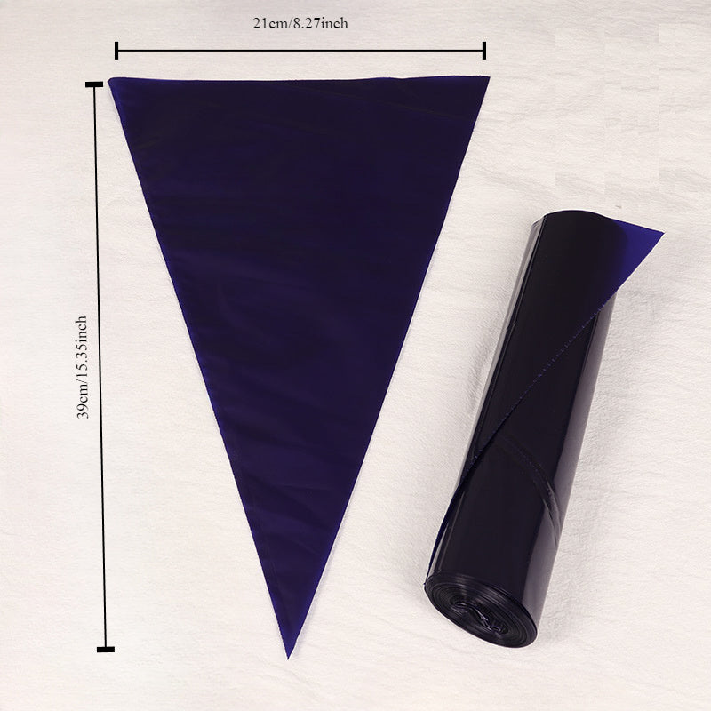 50-Pack Disposable Plastic Piping Bags for Icing and Frosting Cake Decorating