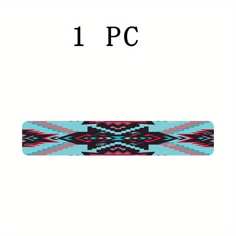 Durable Bohemian Stair Treads Non-Slip Step Mats for Indoor Wooden Stairs