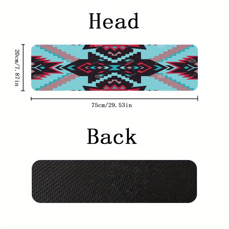 Durable Bohemian Stair Treads Non-Slip Step Mats for Indoor Wooden Stairs