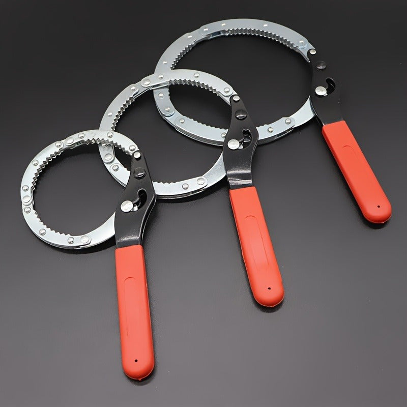 Регулируемый ключ для масляных фильтров из нержавеющей стали для ремонта автомобилей и мотоциклов