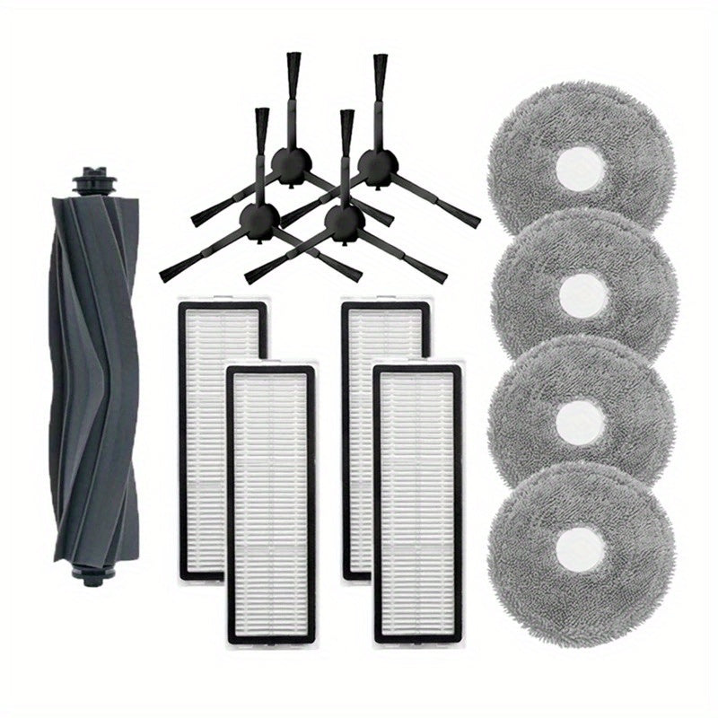 To'liq vakuum tozalash uchun aksessuarlar to'plami, rulonli cho'tka, HEPA filtri, mop mato