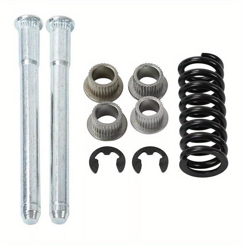 Complete Door Hinge Pin Kit with Spring and Bushing for Cars