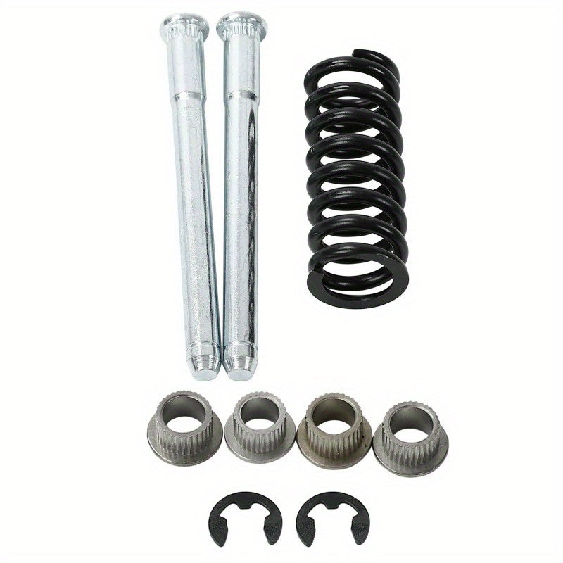 Complete Door Hinge Pin Kit with Spring and Bushing for Cars