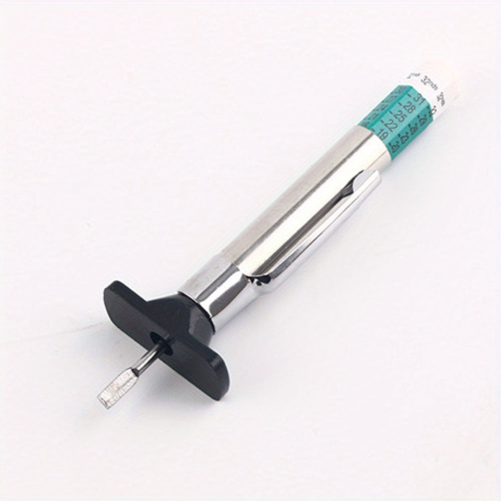 Avtomobil g'ildiraklarining tishli chuqurlik o'lchagichi, portativ g'ildirak eskirish darajasini aniqlash asbobi