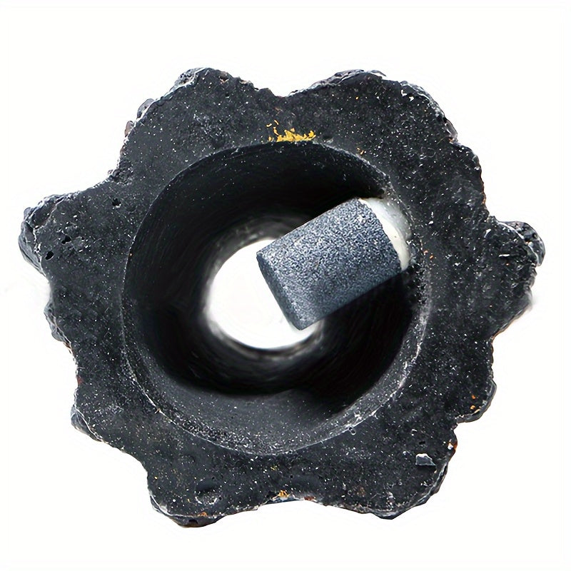 Piedra de burbujas de resina para acuarios pequeños oxigenación decoración