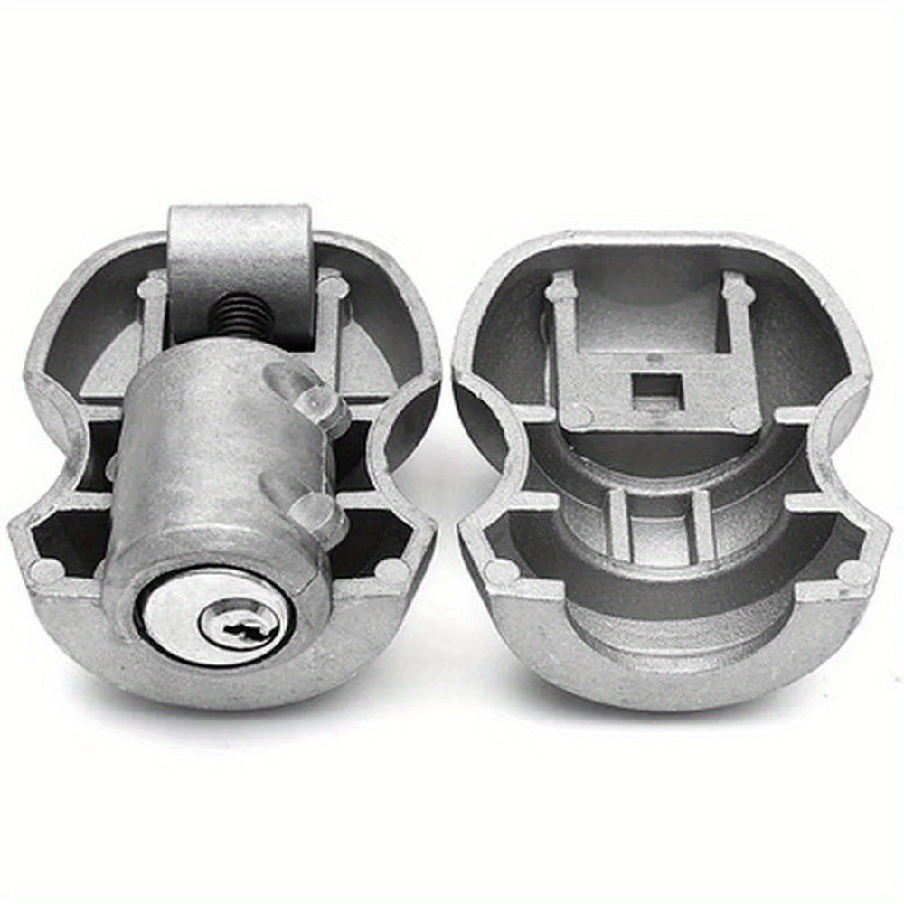 Universal Zinc Alloy Trailer Hitch Lock Ball Coupling Heavy-Duty RV Tow