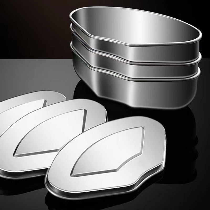 Stainless Steel Fan-Shaped Steamer Plate for Rice Cookers and Steamers