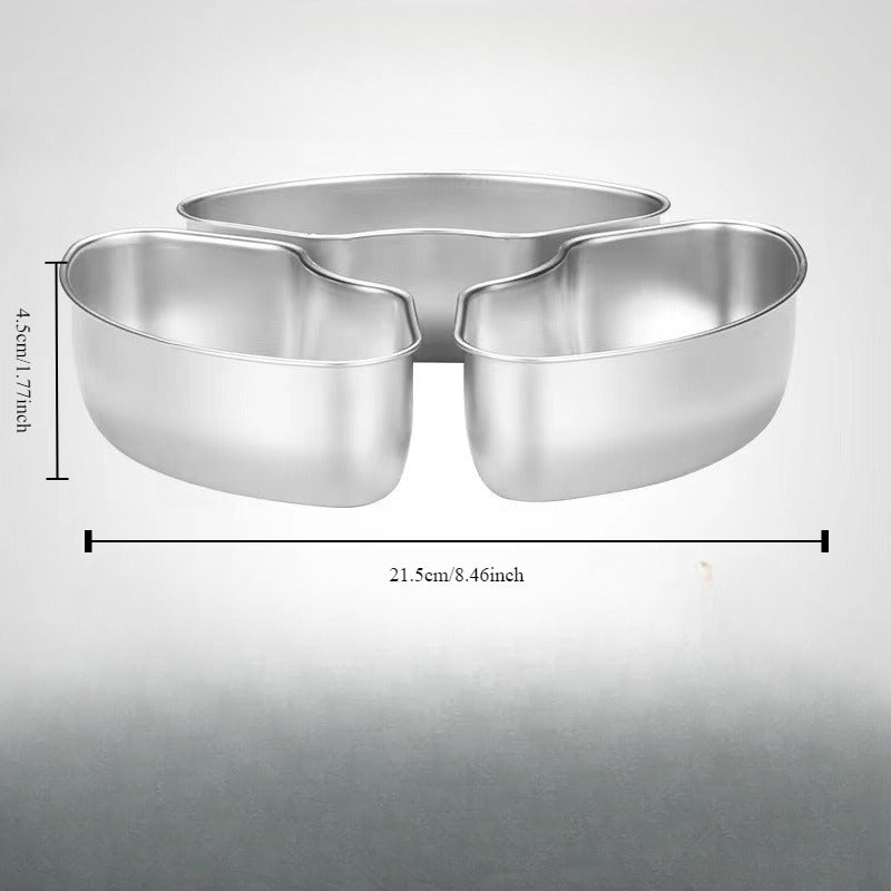 Stainless Steel Fan-Shaped Steamer Plate for Rice Cookers and Steamers