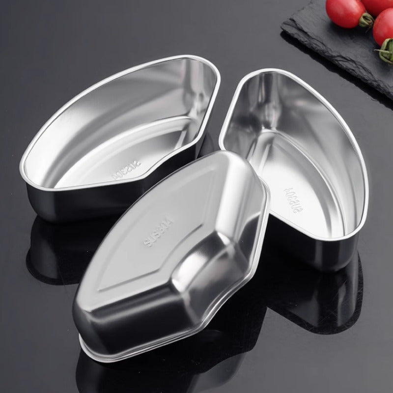 Stainless Steel Fan-Shaped Steamer Plate for Rice Cookers and Steamers