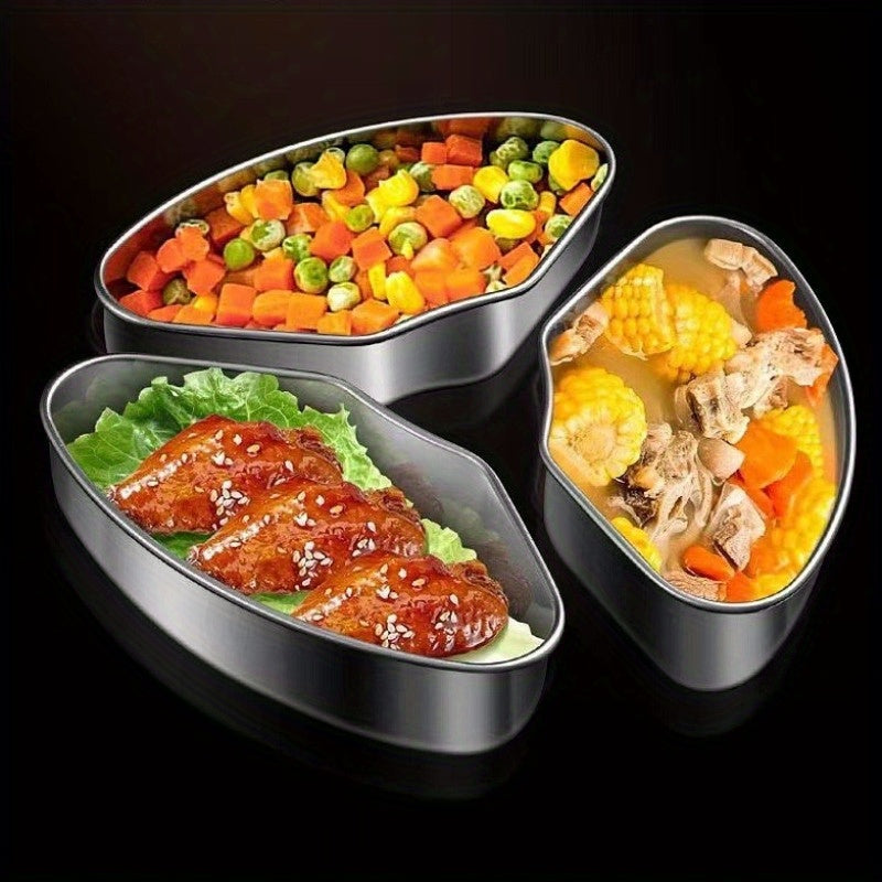 Stainless Steel Fan-Shaped Steamer Plate for Rice Cookers and Steamers