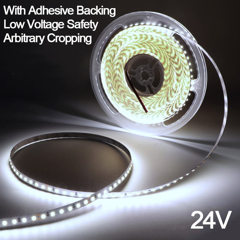 24V LED Light Strip 10 Meters Warm White Natural White Cold White SMT SMD for Home Kitchen Bedroom
