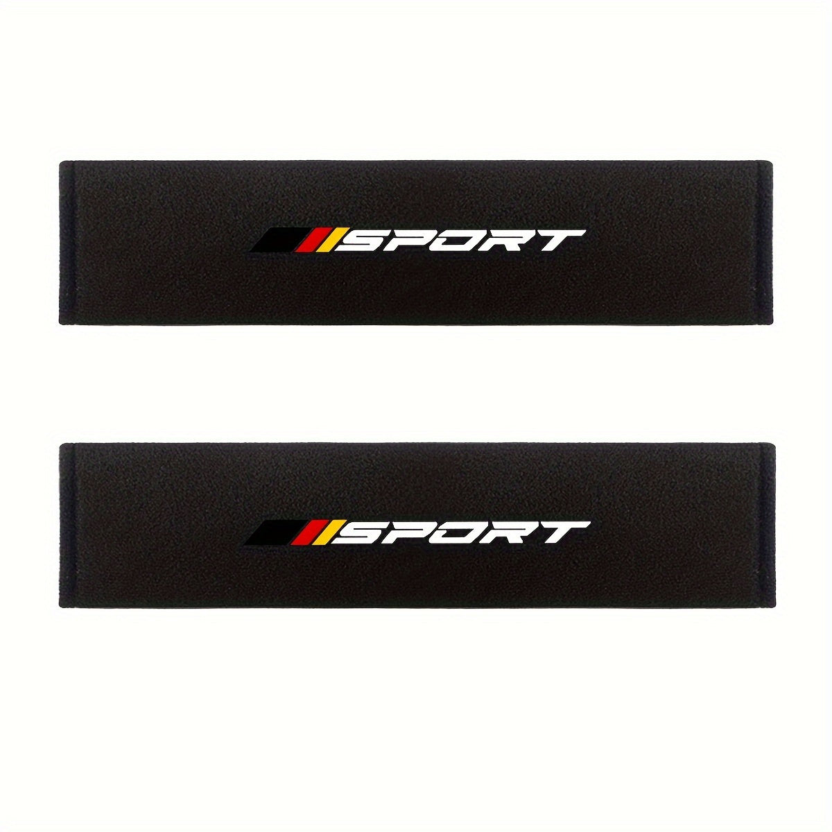 Набор из 2 мягких чехлов для ремней безопасности, совместимых с BMW, Audi, Mercedes-Benz, VW и Ford для дополнительной безопасности и комфорта.