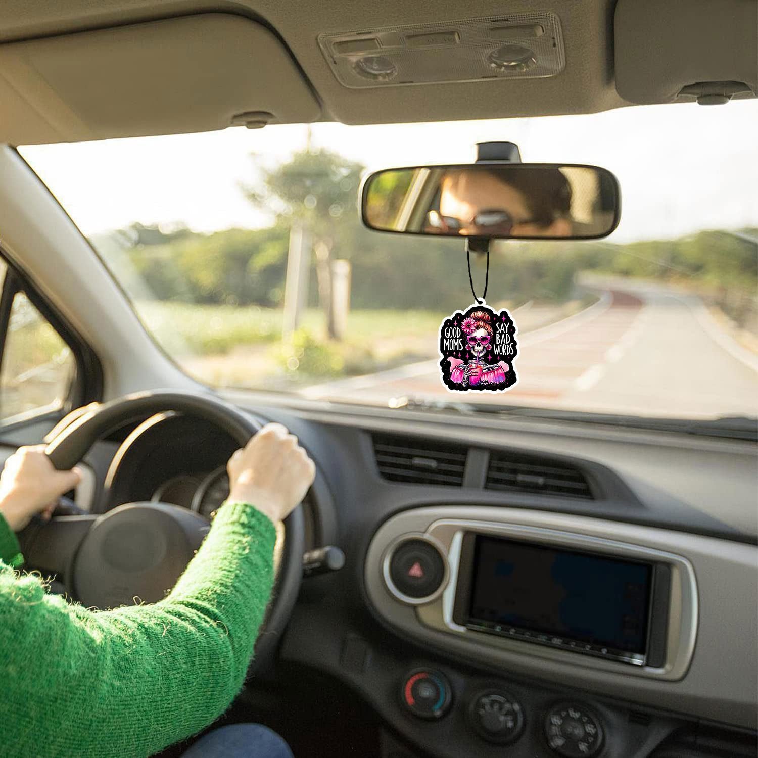 Avtomobil ichki bezak uchun avtomobil havo tozalovchi aromaterapiya plansheti