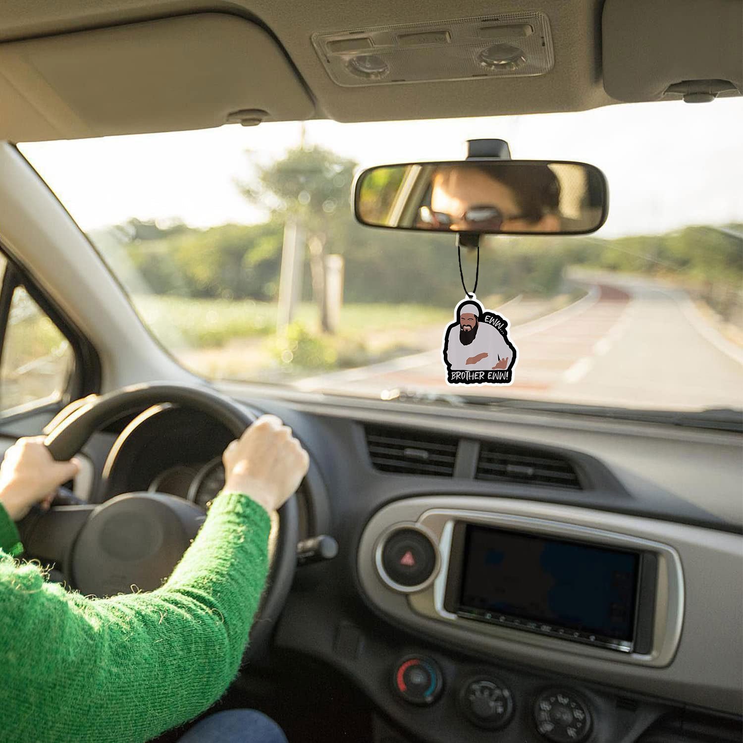 Car Interior Freshener Tablets Hanging Air Freshener Perfume Pendants