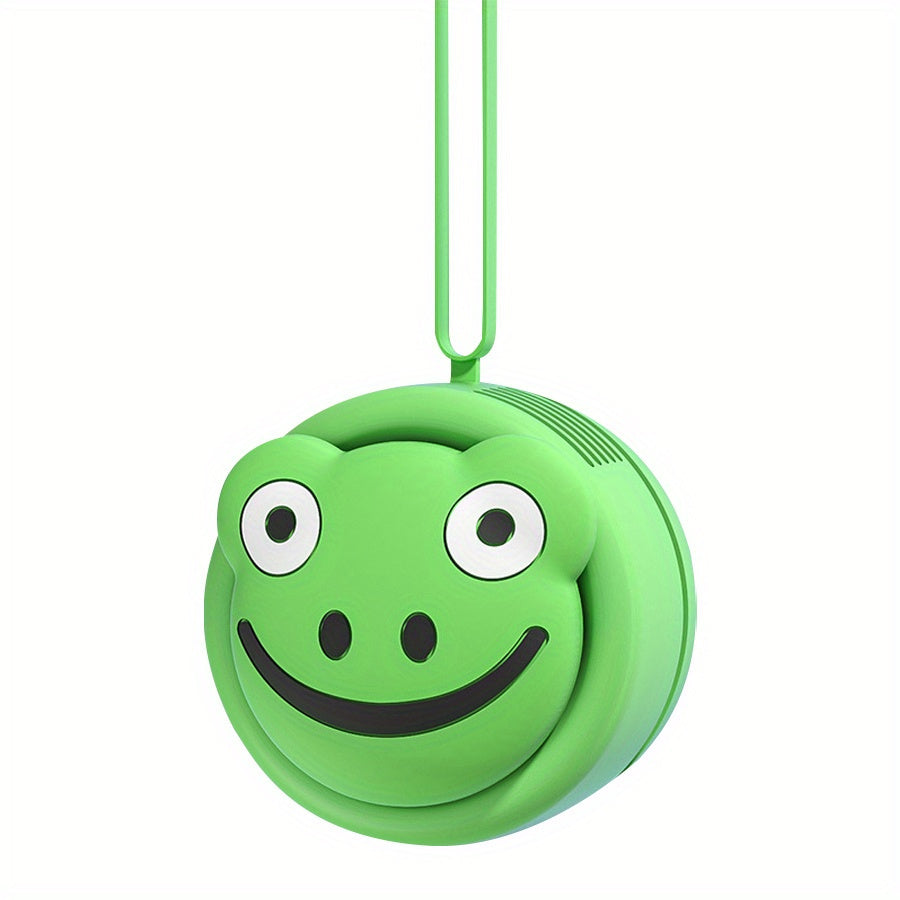 Portable Mini Handheld USB Rechargeable Neck Fan for Summer Cooling