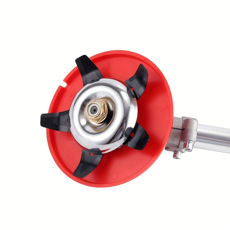 Dual-Purpose Weeder Plate Trimmer Head with Interchangeable Blades for Lawn Mower and Brush Cutter