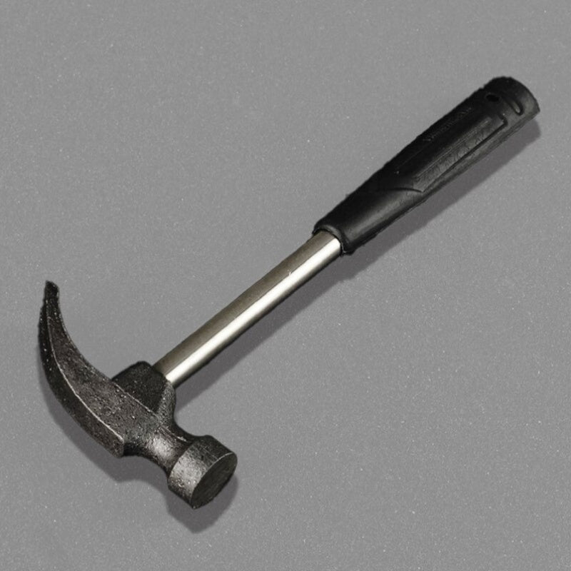 Metal Claw Hammer with Ergonomic Grip and Heavy-Duty Steel Head for Woodworking and Construction