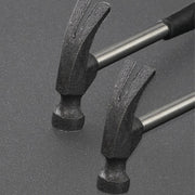 Martillo de garra de metal con agarre ergonómico y cabeza de acero de alta resistencia para carpintería y construcción