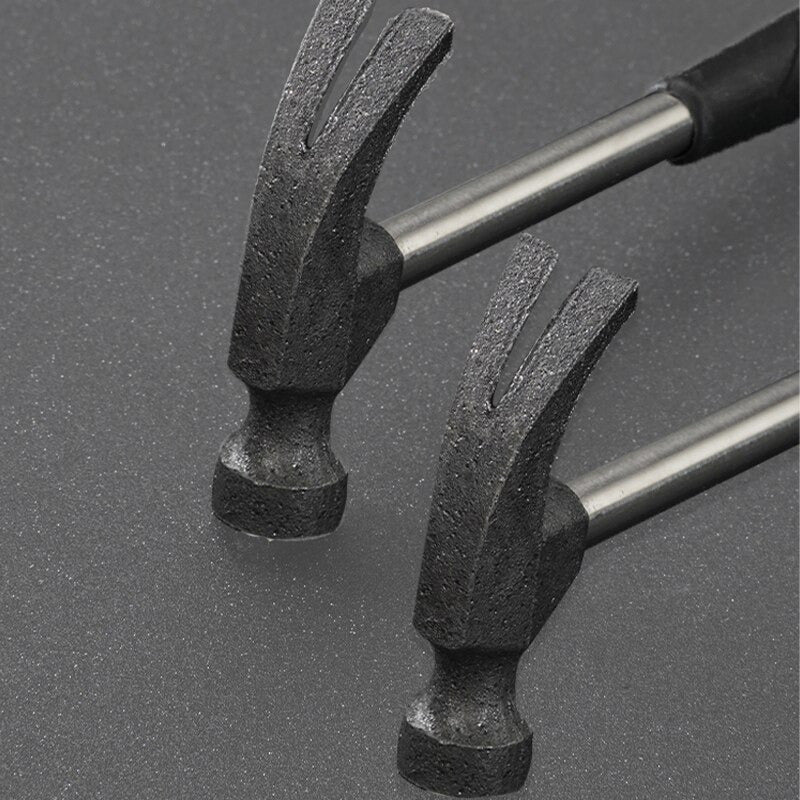 Metal Claw Hammer with Ergonomic Grip and Heavy-Duty Steel Head for Woodworking and Construction