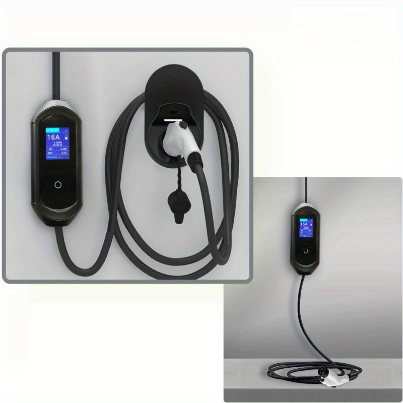 Charging Cable Holder ABS Wall Mount for Electric Vehicle Chargers