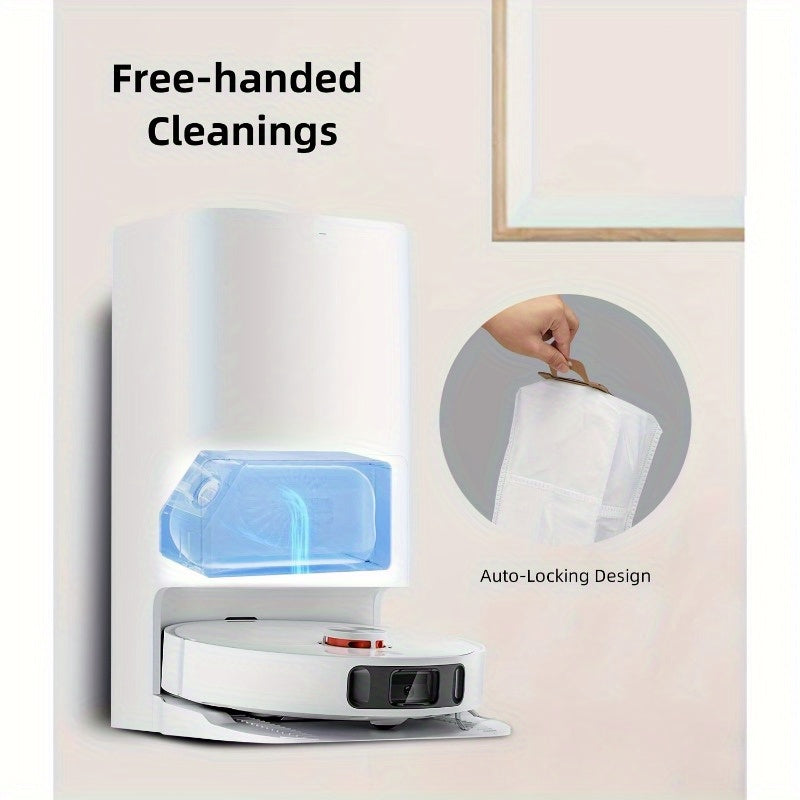 10 Pack Dust Bags for Robot Vacuums Leakproof Easy to Install Large Capacity