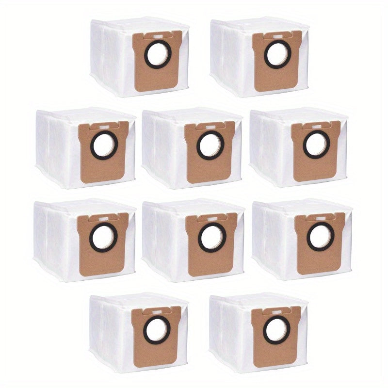 10 Pack Dust Bags for Robot Vacuums Leakproof Easy to Install Large Capacity