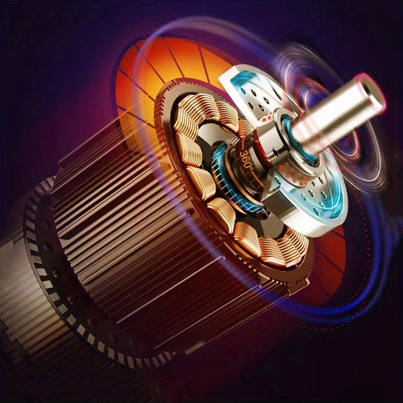 8 boshli portativ massaj quroli - Nafis dizayn, USB orqali zaryadlanadi, Tanani bo'shatuvchi uchun ideal - Mukammal sovg'a