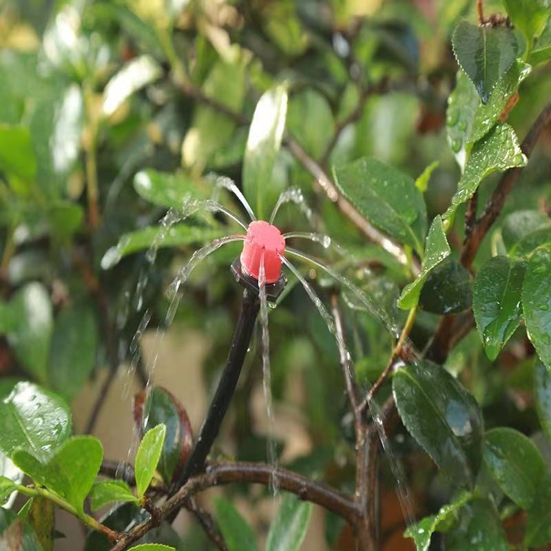 50м комплект капельного орошения из ПВХ для уличных садов без аккумулятора