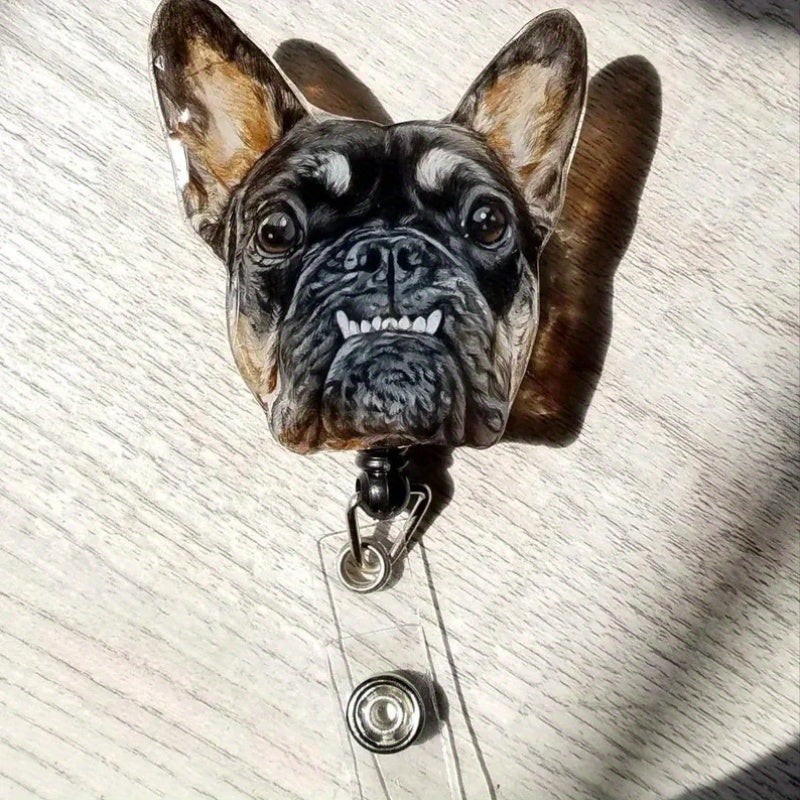 Shaxsiylashtirilgan it yoki mushuk yuzli belgi halqasi akril, shaxsiy nomli belgi, chiroyli va zamonaviy dizayn